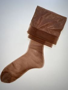 5码腿长80cm进口传统无弹力尼龙丝袜长筒袜女情趣超薄e11