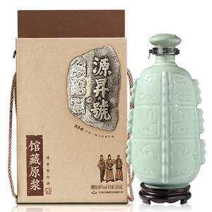 红星二锅头 源升号1.816l 馆藏原浆 60度清香型白酒 单瓶礼盒装