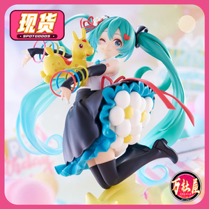 Taito 96700 景品手办 AMP 初音未来 Rody 跳跳马 39纪念日ver