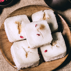 良中良茶糕肉糕方糕10块鲜肉糕包装新市湖州特产古镇小糕点代早餐