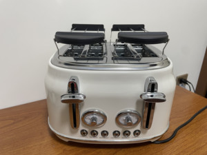 出口四片全自动多功能多士炉吐司机家用烤面包早餐机复古Toaster