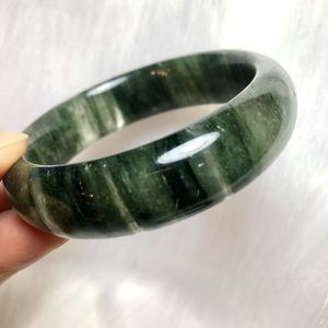00geh13862淘宝绿发晶手镯子天然巴西老矿原色现货一物一图支持鉴定