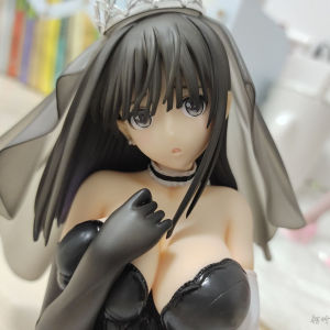 国产优质版 软体佐伯蓝婚纱 特质少女二次元手办动漫摆件机箱摆件