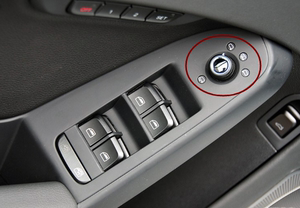 奥迪倒车镜旋钮开关 倒车镜旋钮 q3 q5 a4l a6l新款a6l后视镜开关