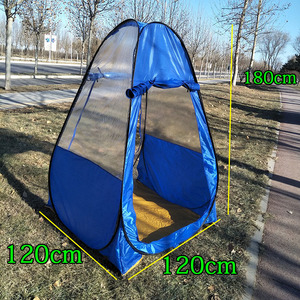 钓鱼塑料冬钓透明帐篷防风户外防雨保暖速开单人垂钓冬钓帐篷包邮