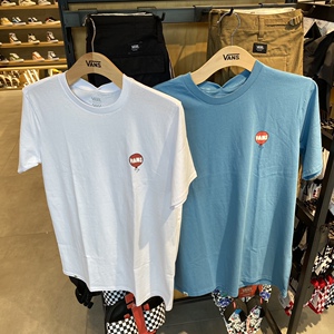 vans范斯 男女情侣款运动休闲小怪兽印花短袖t恤 vn0a5h4tzei