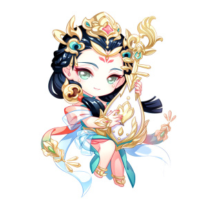 6月新款杨玉环钥匙扣链圈书包小挂件q版卡通学生王者荣耀游戏周边