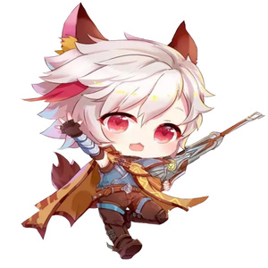 6月新款百里守约钥匙扣书包小挂件圈q版卡通射手王者荣耀游戏周边