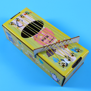 科学实验教具八弦琴 diy声学科技小制作古琴古筝手工课材料包作业