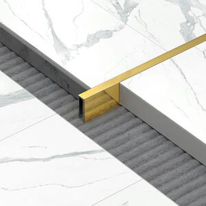 不锈钢瓷砖包边条收边吊顶线条背景墙边框弧形u型槽不锈钢收边条