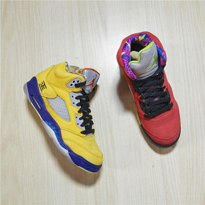 air jordan 5 aj5 红黄鸳鸯女子耐磨休闲运动篮球鞋 cz6415-700