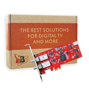 TBS 6902接收卡2Tuner输入DVB-S2卡PCIe高清数字秒开电视电脑网卡