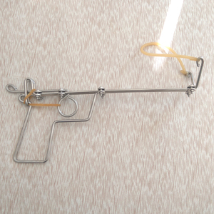 铁丝枪皮筋纸弹枪