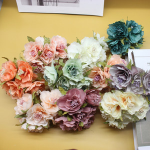 绢花diy材料头饰