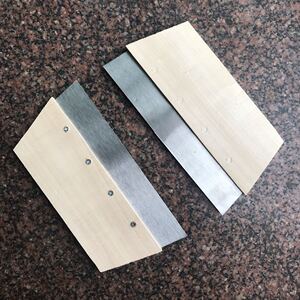 木柄宽钢片大刮刀抹泥刀铲刀灰刀油工抹墙刮板刮腻子板 半钢批.