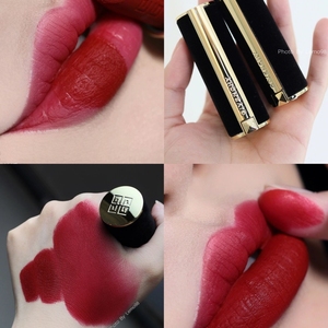 包邮 givenchy纪梵希限量红色丝绒哑光口红唇膏黑丝绒n37 新年888