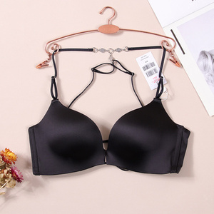 曼妮芬女无钢圈光面无痕性感聚变前扣美背聚拢文胸20810803