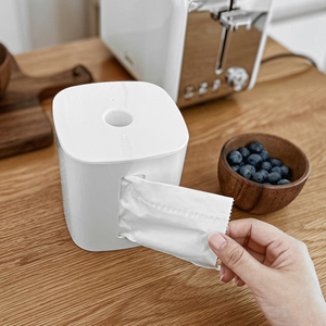 日本进口卷纸筒纸巾盒手纸盒客厅厨房卫生抽纸盒子塑料纸巾卷纸架