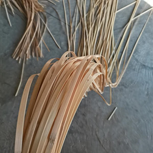 竹片竹条薄竹丝手工竹蔑竹编材料学生diy各种花艺园艺婚庆装饰