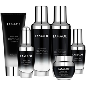 法国兰蔻精华小黑瓶水乳护肤品套装正品保湿抗衰抗皱化妆品全套盒