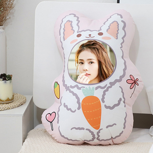 人形抱枕女生睡觉diy定制女朋友真人头像私人照片情侣一对送男友