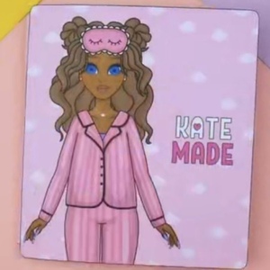 粉色芭比娃娃睡衣换装安静书儿童益智DIY手工自制玩具书半成品女