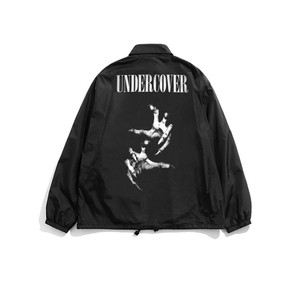 undercover uc 高桥盾22aw复古油画恶魔鬼手鬼爪加绒教练夹克外套