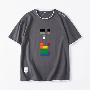 酷玩乐队coldplay 欧美摇滚乐队周边t恤短袖韩版假两件衣服男女圆