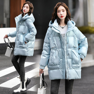 魔美名作名牌朗曼笛商场同款艺燕御姐范女装冬季下雪天保暖羽绒服