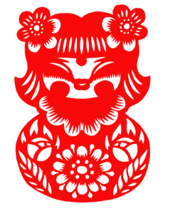 窗花剪纸幼儿园