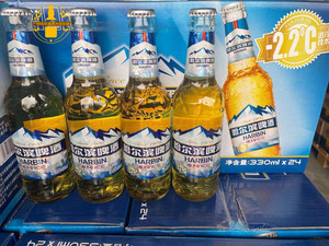 哈尔滨小瓶啤酒