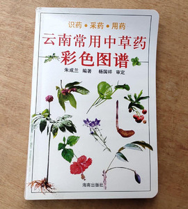 正版旧书 云南常用中草药彩色图谱 识药 采药 用药
