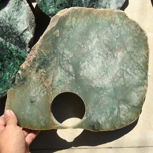 翡翠水沫玉原石