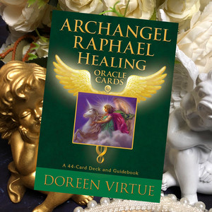大天使拉斐尔神谕卡archangel raphael healing oracle cards卡牌