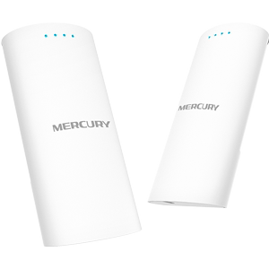 MERCURY水星 MWB505S套装 室外无线网桥套装5g无线CPE桥接器5公里