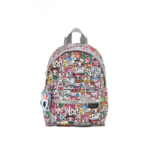 高级感面料背包tokidoki联名款青年卡通动漫印花双肩包力士保3418