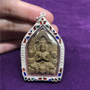 泰国佛牌真品 阿赞摩纳2540帝女花坤平魔王坤平马上有女派湾