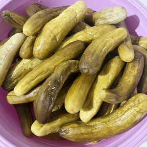 泡黄瓜泡小黄瓜安徽特产六安农家自制酸黄瓜酱黄瓜咸菜泡菜下饭菜