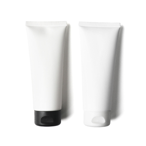 【现货】100/120gml白色磨砂化妆品软管洁面乳洗面奶分装瓶塑料瓶