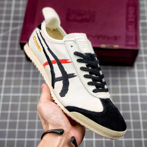 限量版tigre鬼冢虎男女鞋真皮情侣款虎冢鞋皮面阿甘鞋女老虎鞋男