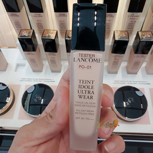 lancome兰蔻奇迹持妆粉底液30ml薄纱菁纯遮瑕持妆清透控油b01 po0