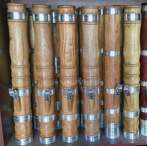 香樟木烟筒云南特产卷烟烟丝水烟筒精品木质烟筒烟斗烟具