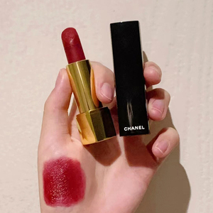 香奈儿口红58红棕色