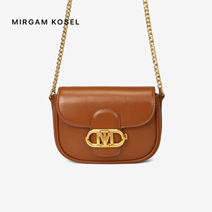 mirgam kosel小mk mi扣半圆小猪包 简约锁扣链条 时尚斜挎包joan