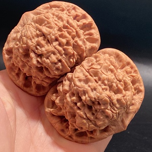 54官帽文玩核桃