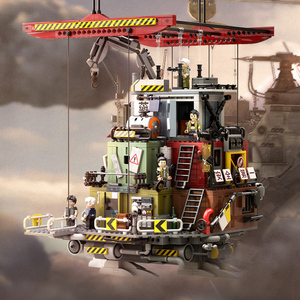 乐高灵笼尘民区联名拼奇diy成人moc马克冉冰动漫场景建筑拼装积木