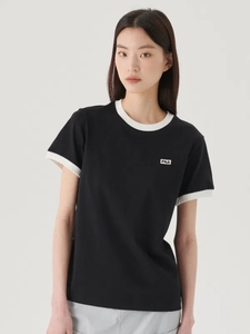 【韩国直邮】FILA代购 正品 女士夏季半袖T恤 经典款 FS2RSG2152F
