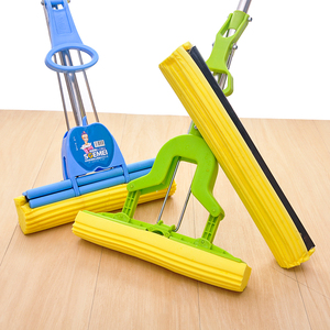 家用海绵拖把头 替换海绵头胶棉拖把头配件对折式棉拖把头胶棉头