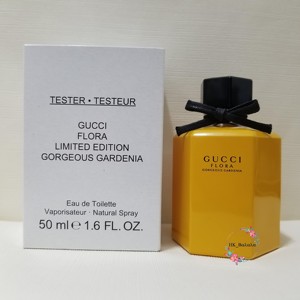 18年限量 gucci flora 古驰黄瓶花之舞栀子花女士淡香水简装50ml