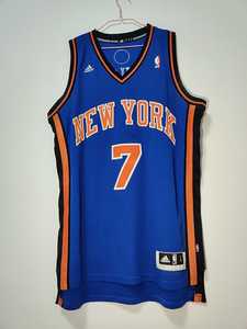 美版NBA 甜瓜卡梅隆安东尼 纽约尼克斯刺绣SW球衣篮球服 R301.0